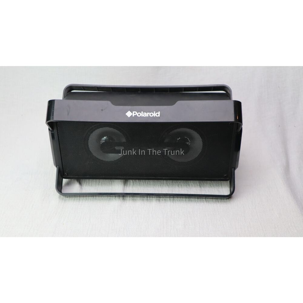 Polaroid Black Bluetooth LED Boombox Speaker